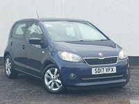 Used Skoda Citigo SE L 60 HP (44 kW) 2017 Blue Hatchback