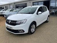 Gebraucht Dacia Sandero Lauréate 2017 Weiß Kleinwagen