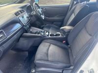 Used Nissan Leaf Acenta 110 kW (150 HP) 2018 White Hatchback