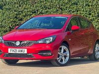 Used Vauxhall Astra SRi 145 HP (106 kW) 2021 Red Hatchback