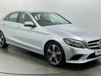 Used Mercedes C200 184 HP (135 kW) 2019 Silver Sedan