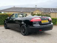 Used Saab 9-3 Linear 147 HP (108 kW) 2007 Black Cabriolet
