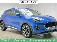 Used Ford Puma Titanium 125 HP (91 kW) 2021 Blue SUV