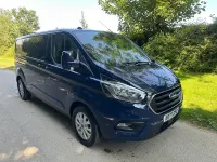 Used Ford Transit Custom Limited 130 HP (95 kW) 2021 Blue Van
