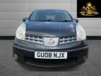 Used Nissan Note Acenta 88 HP (64 kW) 2008 Black Hatchback