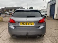 Used Peugeot 308 GT-line 150 HP (110 kW) 2016 Grey Hatchback