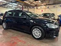 Used VW Golf VII S 83 HP (61 kW) 2014 Black Hatchback