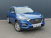 Usado Hyundai Tucson SE 132 HP (97 kW) 2019 Azul SUV