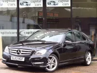 Used Mercedes C180 AMG 2013 Black Sedan