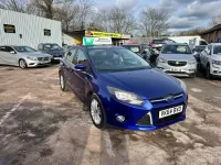 Używany Ford Focus Titanium 125 KM (91 kW) 2014 Niebieski Hatchback