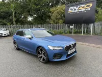 Used Volvo V90 R-Design Pro 190 HP (139 kW) 2018 Blue Estate