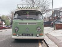 Used VW T2 1969 White green Van