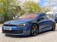 Used VW Scirocco R-line 147 HP (108 kW) 2015 Blue Coupe