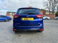 Begagnad Ford C-MAX Titanium 125 HK (91 kW) 2018 Blå Minibuss