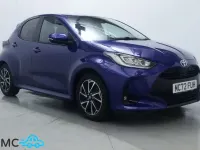 Used Toyota Yaris Design 2023 Blue Hatchback