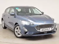Used Ford Focus Zetec 120 HP (88 kW) 2021 Blue Hatchback