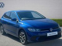 Used VW Polo Match 95 HP (69 kW) 2025 Blue Hatchback