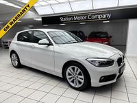 Used BMW 118 Sport Line 136 HP (100 kW) 2018 White Hatchback
