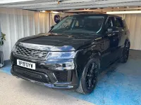 Second-hand Land Rover Range Rover Sport Dynamic 404 CP (297 kW) 2019 Negru SUV