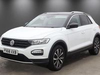 Used VW T-Roc Design 115 HP (84 kW) 2018 White SUV