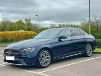 Used Mercedes E220 AMG line 2023 Blue Sedan