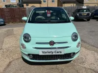 Used Fiat 500 Lounge 69 HP (50 kW) 2018 Green Hatchback