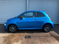 Used Fiat 500S S 2017 Azzurro blue Hatchback