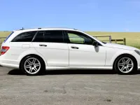 Used Mercedes C350 2010 White Estate