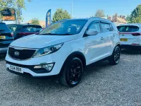 Used Kia Sportage 115 HP (84 kW) 2014 White SUV