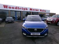 Used MG MG3 106 HP (77 kW) 2019 Blue Hatchback