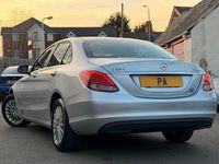 Begagnad Mercedes C220 Executive 170 HK (125 kW) 2015 Silver Sedan
