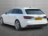 Used Audi A4 S-Line 204 HP (150 kW) 2024 Arkona white Estate