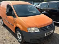 Used VW Caddy 104 HP (76 kW) 2010 White MPV