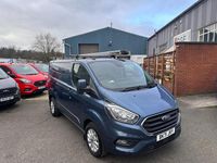 Used Ford Transit Custom Limited 130 HP (95 kW) 2021 Blue Van