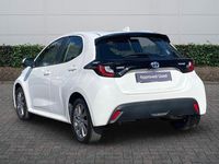 Used Toyota Yaris Hybrid 2023 White Hatchback