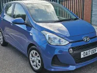 Used Hyundai i10 SE 67 HP (49 kW) 2017 Blue Hatchback