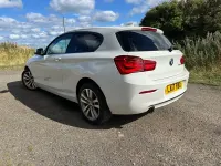 Used BMW 118 Sport Line 150 HP (110 kW) 2017 White Hatchback