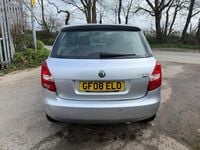 Used Skoda Fabia 80 HP (58 kW) 2008 Silver Hatchback
