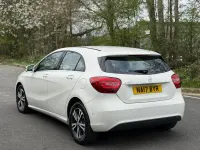 Begagnad Mercedes A160 Executive 2017 Vit Halvkombi