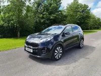Used Kia Sportage 115 HP (84 kW) 2018 Black SUV