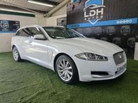 Used Jaguar XF Premium Luxury 2013 White Estate