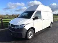 Begagnad VW Transporter Startline 2024 Vit Van