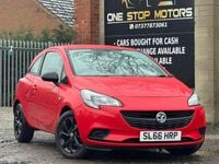 Used Vauxhall Corsa 75 HP (55 kW) 2016 Red Hatchback