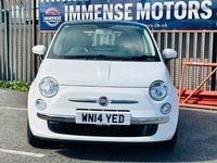 Used Fiat 500 Lounge 69 HP (50 kW) 2014 White Hatchback