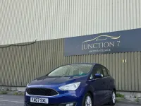 Used Ford C-MAX Zetec 125 HP (91 kW) 2018 Blue MPV
