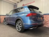 Used VW Tiguan Allspace R-line 150 HP (110 kW) 2021 Blue SUV