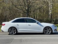 Used Audi A4 S-Line 163 HP (119 kW) 2022 White Sedan