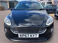 Used Ford Fiesta Zetec 2017 Black Hatchback