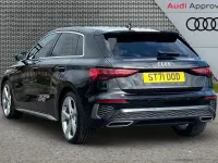 Used Audi A3 S-Line 108 HP (79 kW) 2022 Black Sedan