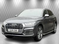 Used Audi Q5 S-Line 190 HP (139 kW) 2018 Grey SUV